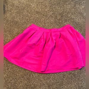 Forever 21+ pink pleated skirt